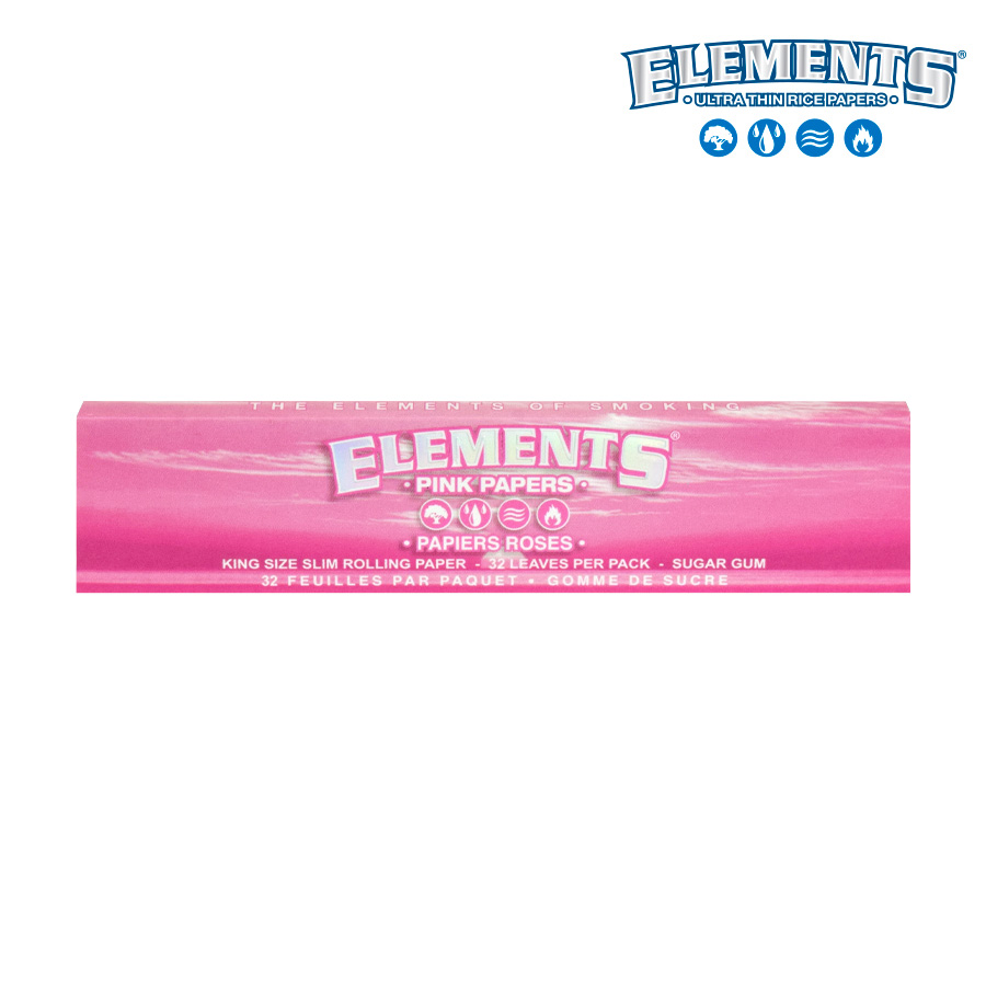 Rolling Papers Elements Classic King Size Wide Box of 50