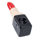 Ceramic Pipe Wacky Bowlz Lipstick 3.75"