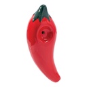 Ceramic Pipe Wacky Bowlz Chili Pepper 4"