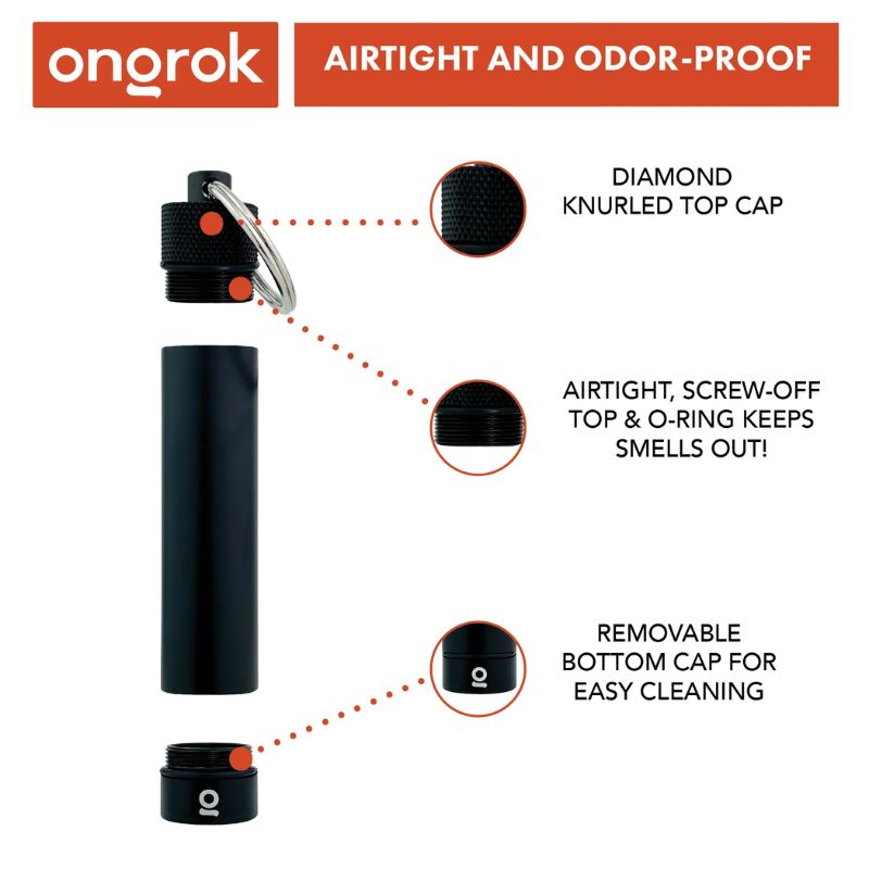 Storage Keychain Ongrok Aluminum 3.25"