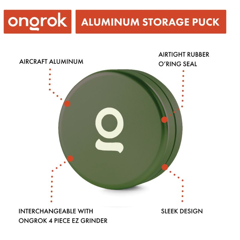 Storage Puck Ongrok Aluminum 2.5"