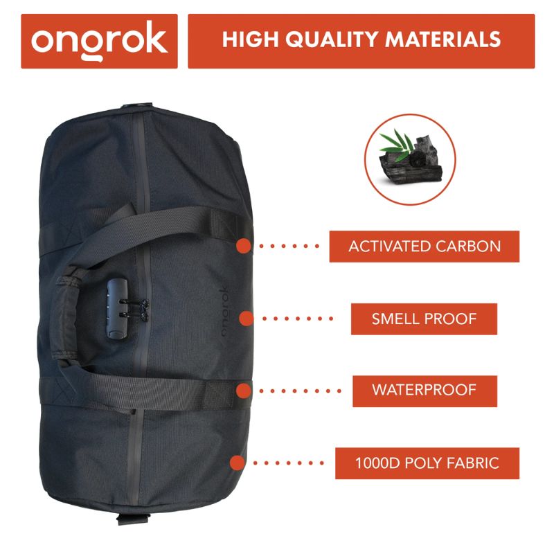 Smell Proof Duffle Bag Ongrok