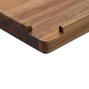 Rolling Tray Ongrok Wood Acacia Tray Medium Stone