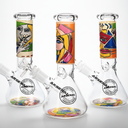 Glass Bong Arsenal Mesopotamian Mirage Beaker 8"