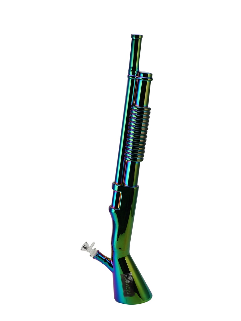 Glass Bong Borosci Metallic Shotgun 25"