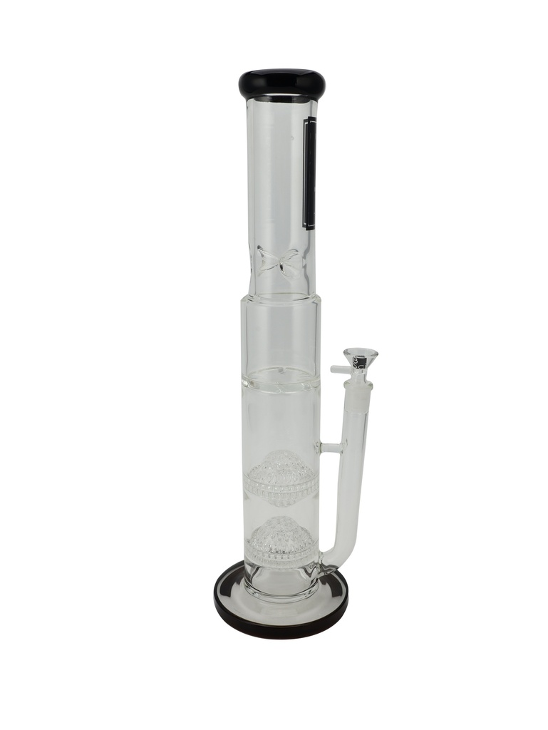 Glass Bong Borosci Double Matrix Perk 17"