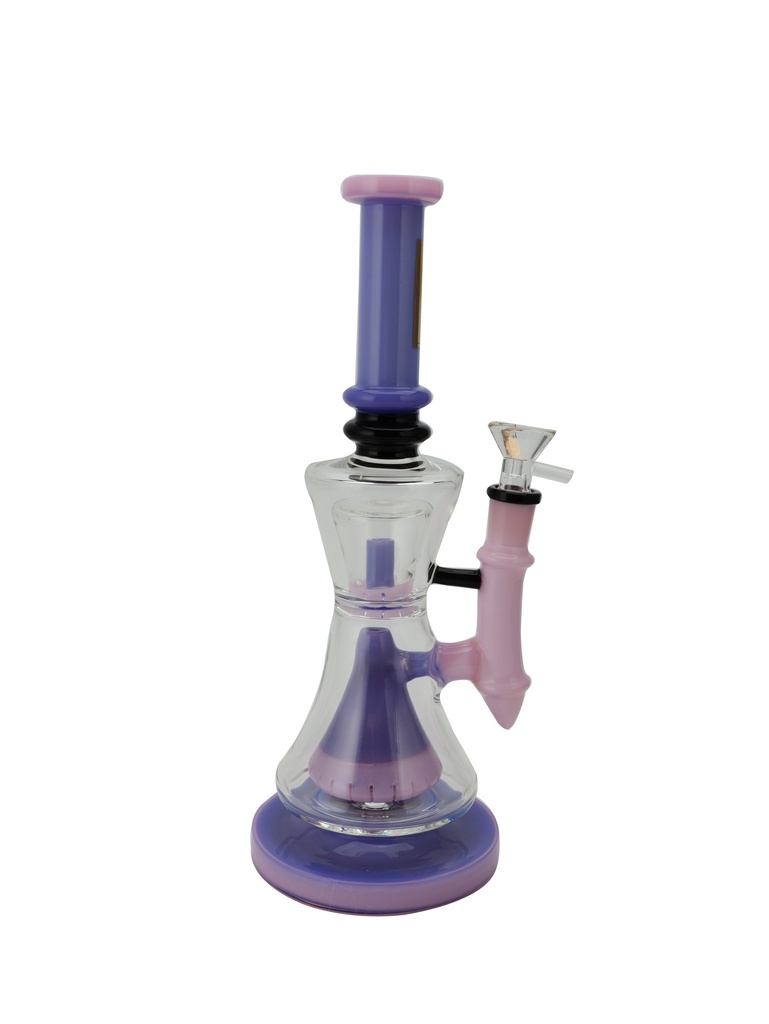 Glass Bong Borosci Pyramid Perk 10"