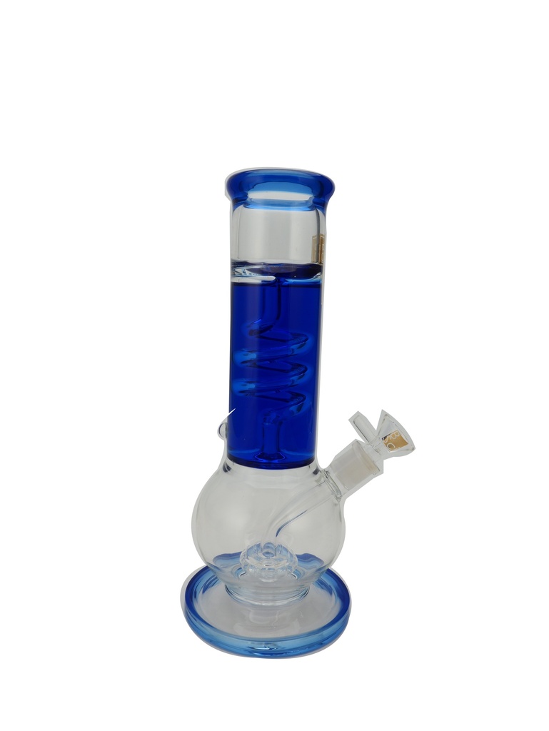 Glass Bong Borosci Fixed Circ Freezer Coil 10"