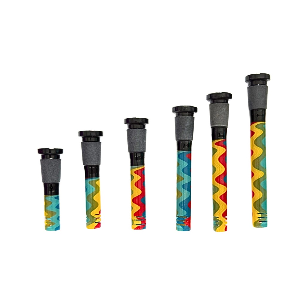 Glass Stem Karma Wavy Series Flush Mount Box of 36