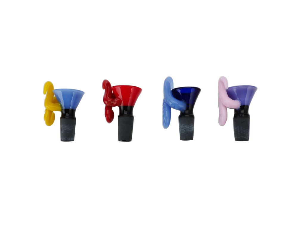 Glass Bowl Karma Crayon Horn 14mm Box of 12