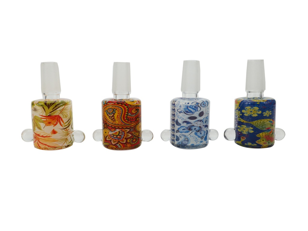 Glass Bowl Karma Hippie Love Series 14mm Box of 12