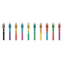 510 Battery Elf Hardware Twist Assorted Colors  Box of 15