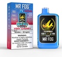 Federal *EXCISED* Disposable Vape Mr Fog NOVA Blue Razz Steezy Very Cherry Box of 5