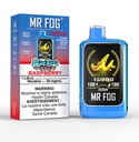 Federal *EXCISED* Disposable Vape Mr Fog NOVA Blue Razz Steezy Raspberry Box of 5