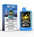 Federal *EXCISED* Disposable Vape Mr Fog NOVA Blue Razz Steezy Blackberry Box of 5
