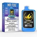 Federal *EXCISED* Disposable Vape Mr Fog NOVA Blue Razz Steezy Blueberry Box of 5