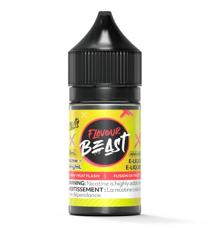 Alberta *EXCISED* Nicotine Liquid Flavour Beast Salt Flippin' Fruit Flash