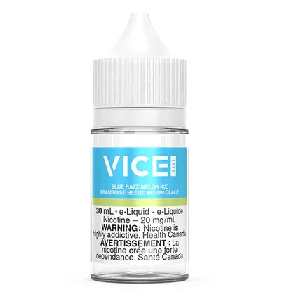 Manitoba *EXCISED* Nicotine Liquid Vice Salt 30ml Blue Razz Melon Ice