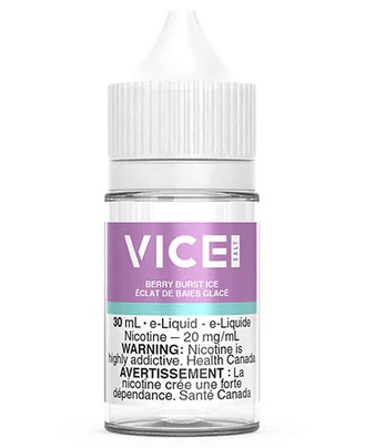 Alberta *EXCISED* Nicotine Liquid Vice Salt 30ml Berry Burst Ice