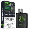 Ontario *EXCISED* Nicotine Pod Flavour Beast Level X Boost G2 Gusto Green Apple Box of 6