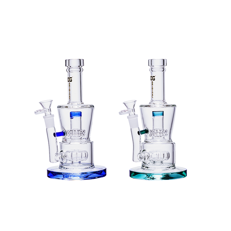 Glass Bong OG Showerhead Perc 9"