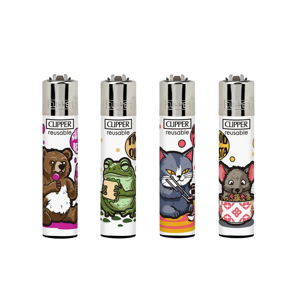 Lighter Clipper Random Creatures White Box of 48