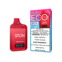 Manitoba *EXCISED* Disposable Vape STLTH Eco Box Cherry Blast Ice Box of 5