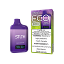 Alberta *EXCISED* Disposable Vape STLTH Eco Box Purple Grape Ice Box of 5