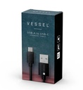 Vaporizer Part Vessel USB-A to USB-C  Charging Cable