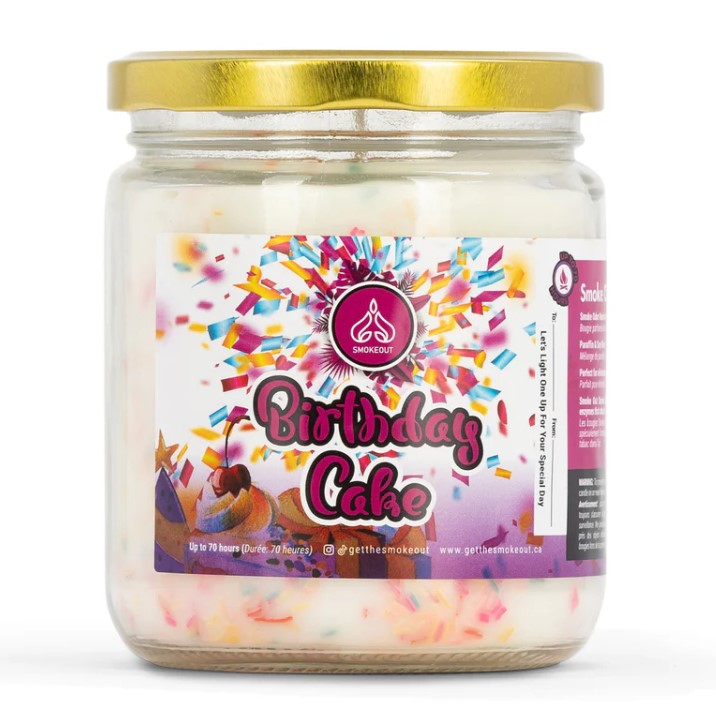 Candle Smoke Out Odor Eliminator 13oz Birthday Cake