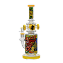 Glass Bong Cheech Glass Lets Gamble Design 13"