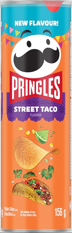 Snacks Pringles Street Taco 156g Box of 14
