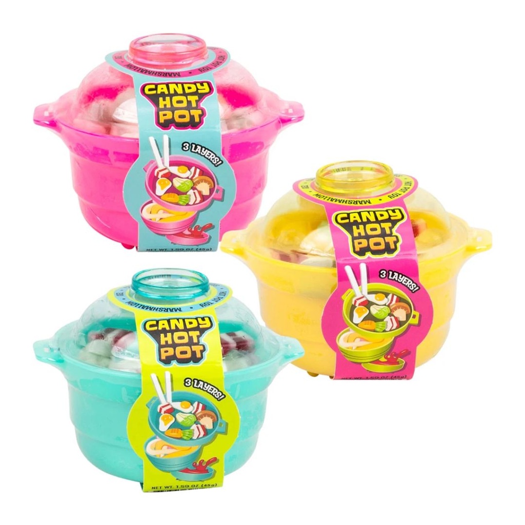 Snacks Candy Hot Pot Bowl 45g Box of 12