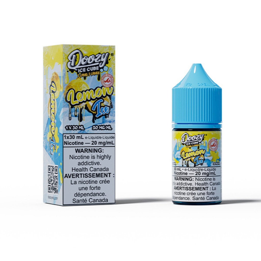 Alberta *EXCISED* Nicotine Liquid Doozy Ice Cube Salt 30ml Lemon Ice