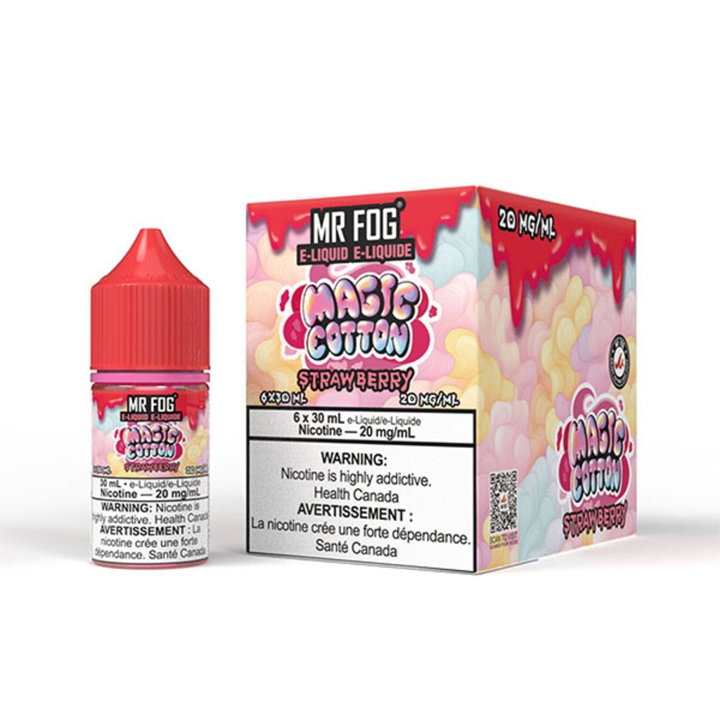 Alberta *EXCISED* Nicotine Liquid Mr Fog Magic Cotton Series Salt 30ml Strawberry