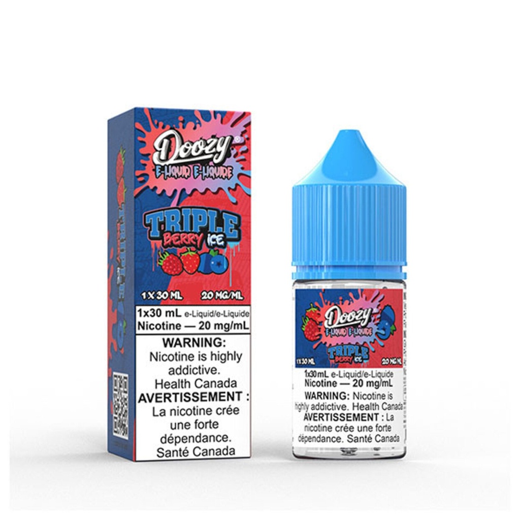 Manitoba *EXCISED* Nicotine Liquid Doozy OG Line Salt 30ml Triple Berry Ice