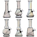 Glass Bong Smoke Squad Smoke Squad Iridescent Mini Set 6" Box of 6