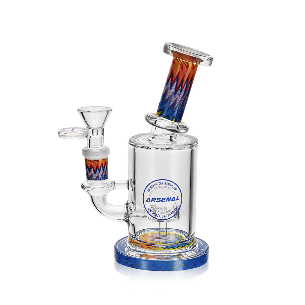 Glass Rig Arsenal Flame Streak 6"