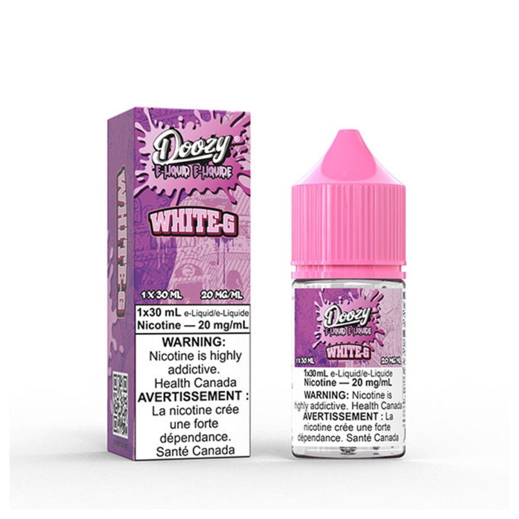 Manitoba *EXCISED* Nicotine Liquid Doozy OG Line Salt 30ml White-G