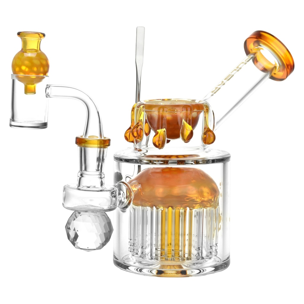 Glass Rig Pulsar Day Drippin' Glass Dab Rig - 6"