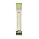 Glass One Hitter Hemper Clear 3" Box of 18
