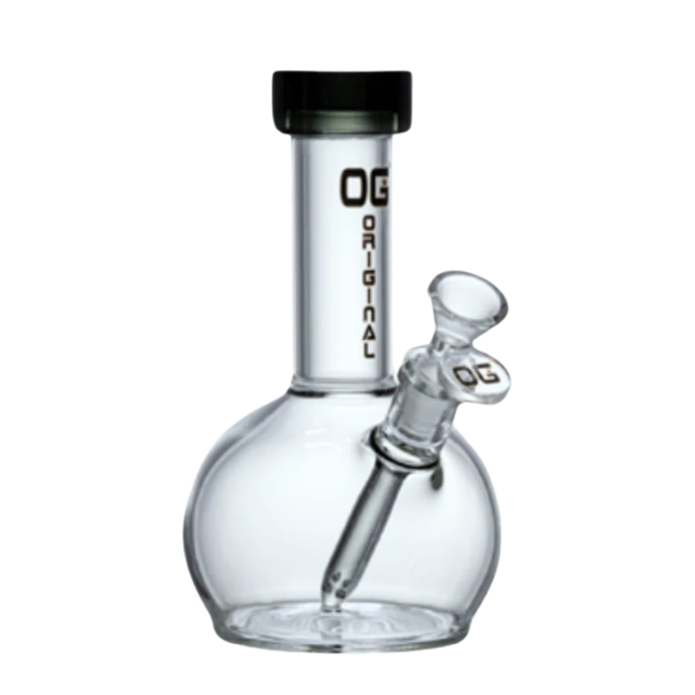 Glass Bong OG Original Round Base Tube 8"