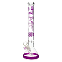 Glass Bong OG Original Flower Pattern 14"