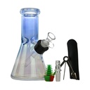 Glass Bong Arsenal Glass Rainbow 6-in-1 Glass Bong Kit 8"