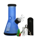 Glass Bong Arsenal Glass Frosted 6-in-1 Glass Bong Kit 8"