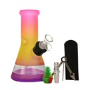 Glass Bong Arsenal Glass Prismatic 6-in-1 Glass Bong Kit 8"