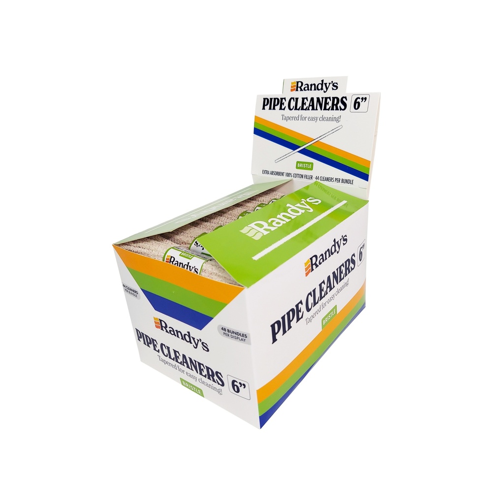 Cleaning Randy's Bristle Pipe Cleaners 6" Box of 48