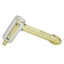 Glass Bubbler Tree Glass 4.5" Thin Showerhead Hammer