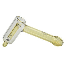 [trpb004n] Glass Bubbler Tree Glass 4.5" Thin Showerhead Hammer (Rose Gold)