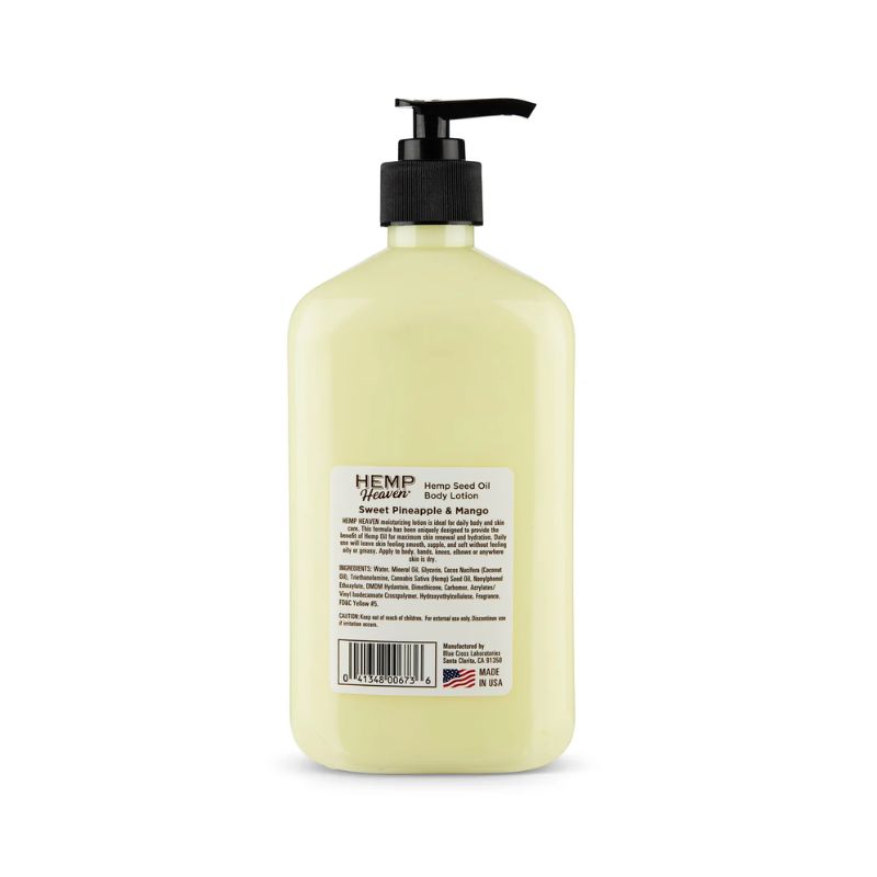 Other Hemp Heaven Body Lotion 18oz Sweet Pineapple & Mango